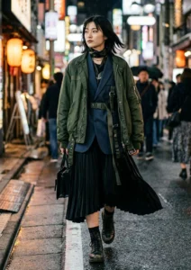 streetwear japonés tradicional